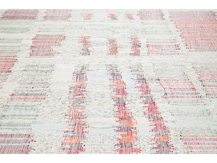 Modern Kilim Wool Rug 10 X 13
