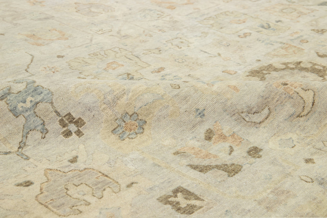Modern Artisan Indian Wool Rug 10 X 14