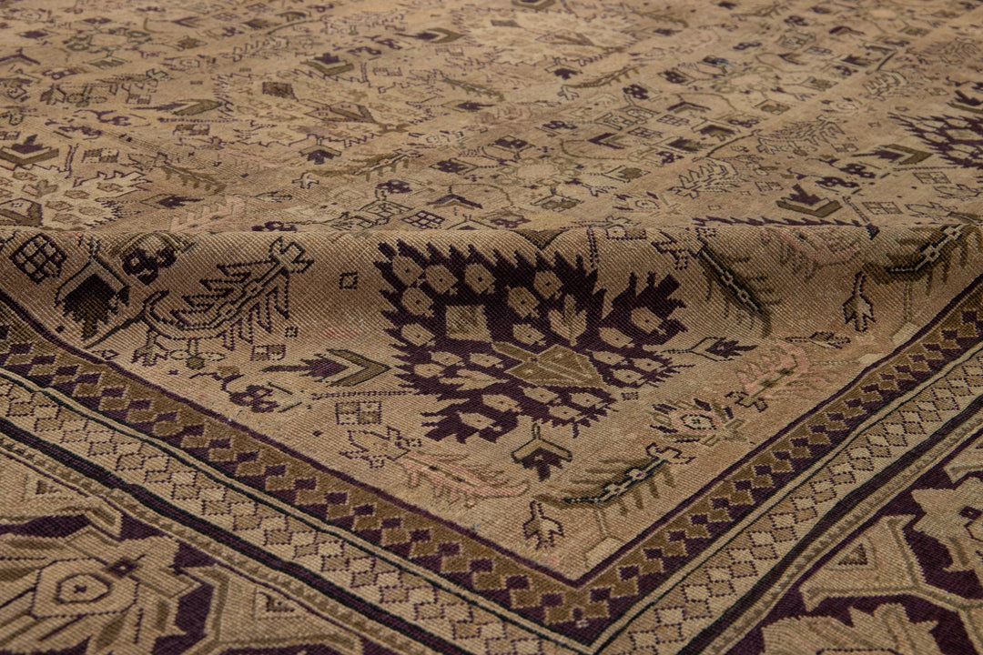 Antique Persian Amritsar Wool Rug 11 X 20