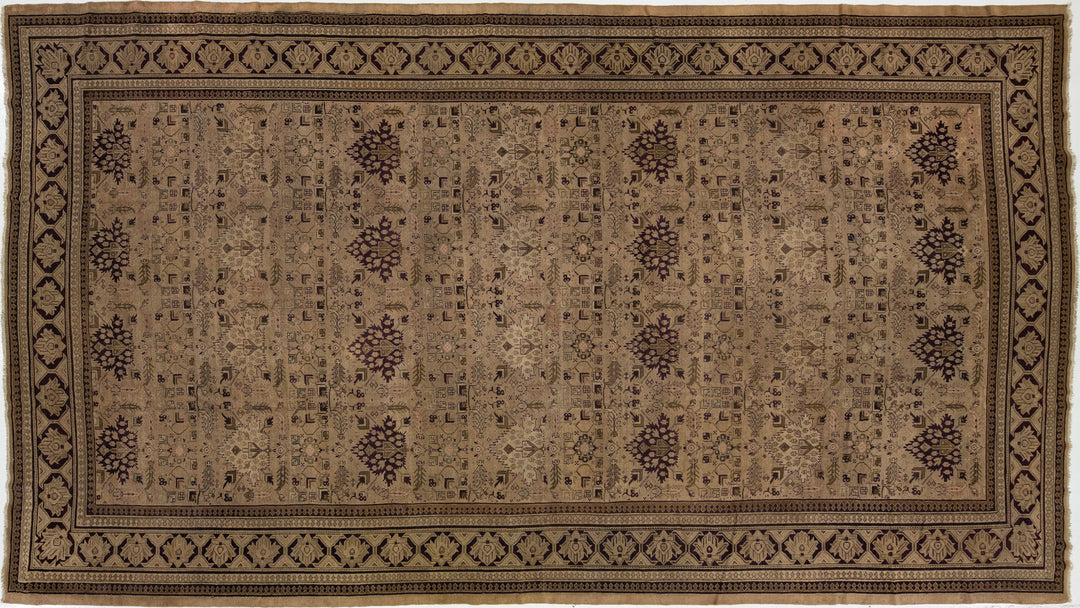 Antique Persian Amritsar Wool Rug 11 X 20