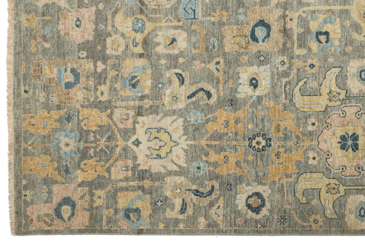 Modern Indian Wool Rug 8 X 10