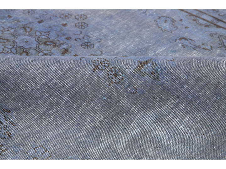 Vintage Overdyed Wool Rug 4 X 6