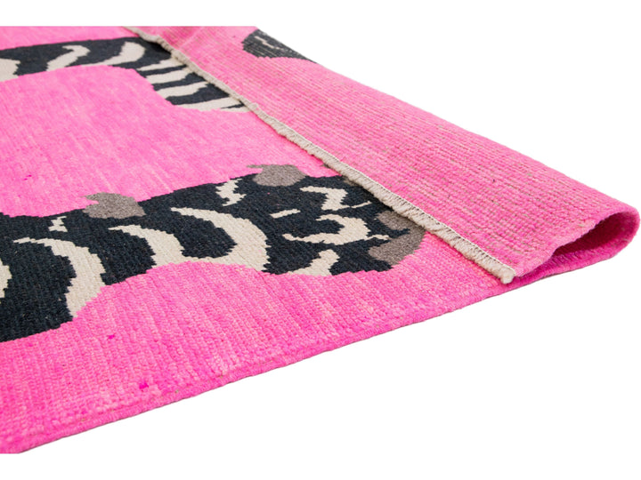 Modern Tiger Wool Rug 7 X 10