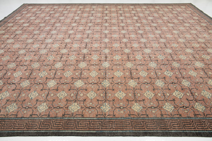 Modern Khotan Wool Rug 12 X 15
