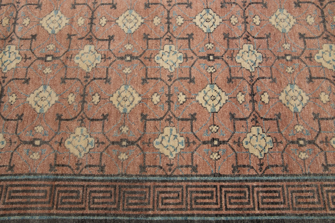 Modern Khotan Wool Rug 12 X 15