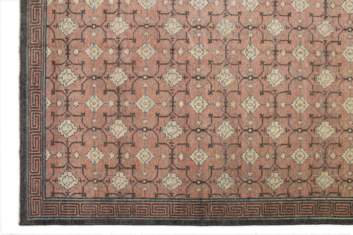 Modern Khotan Wool Rug 12 X 15