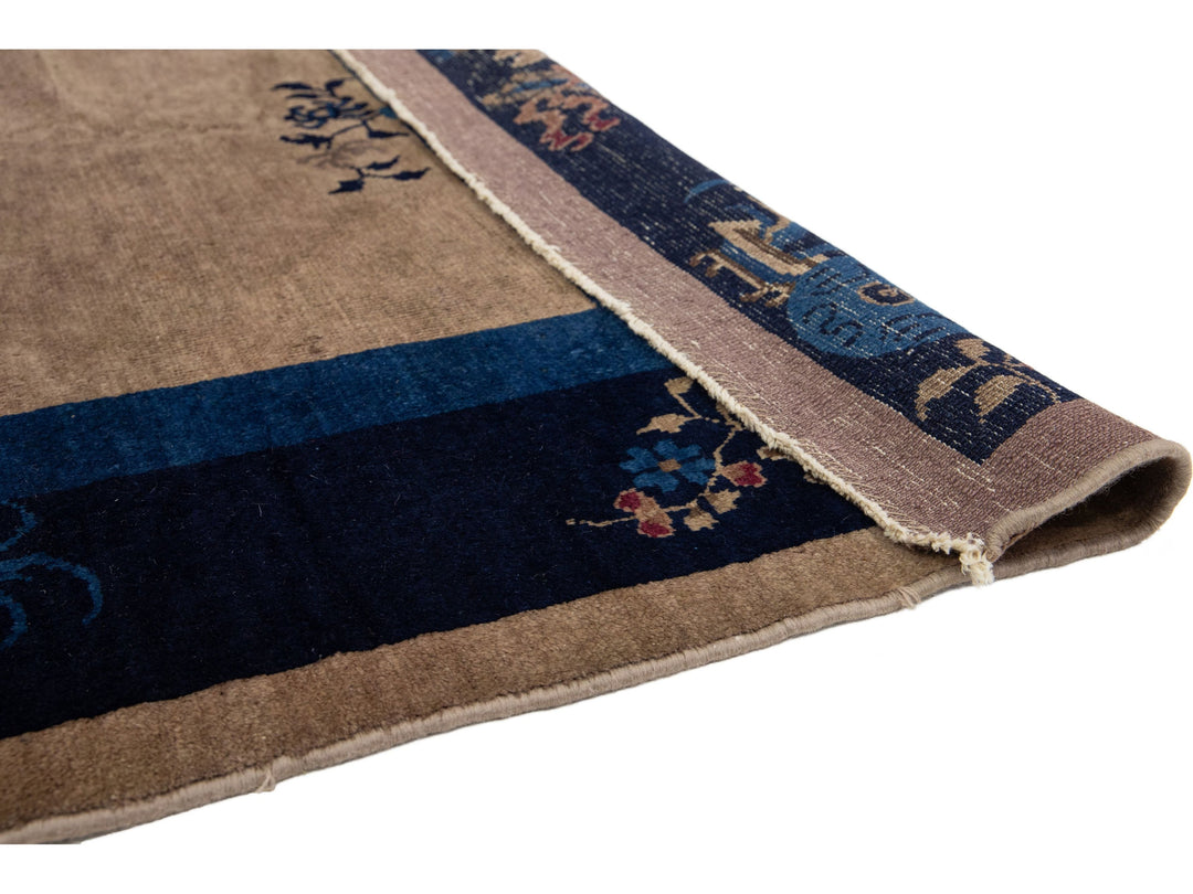 Antique Art Deco Chinese Rug 8 X 10
