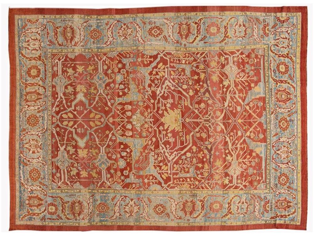 Vintage Bakshaish wool Rug 14 X 18