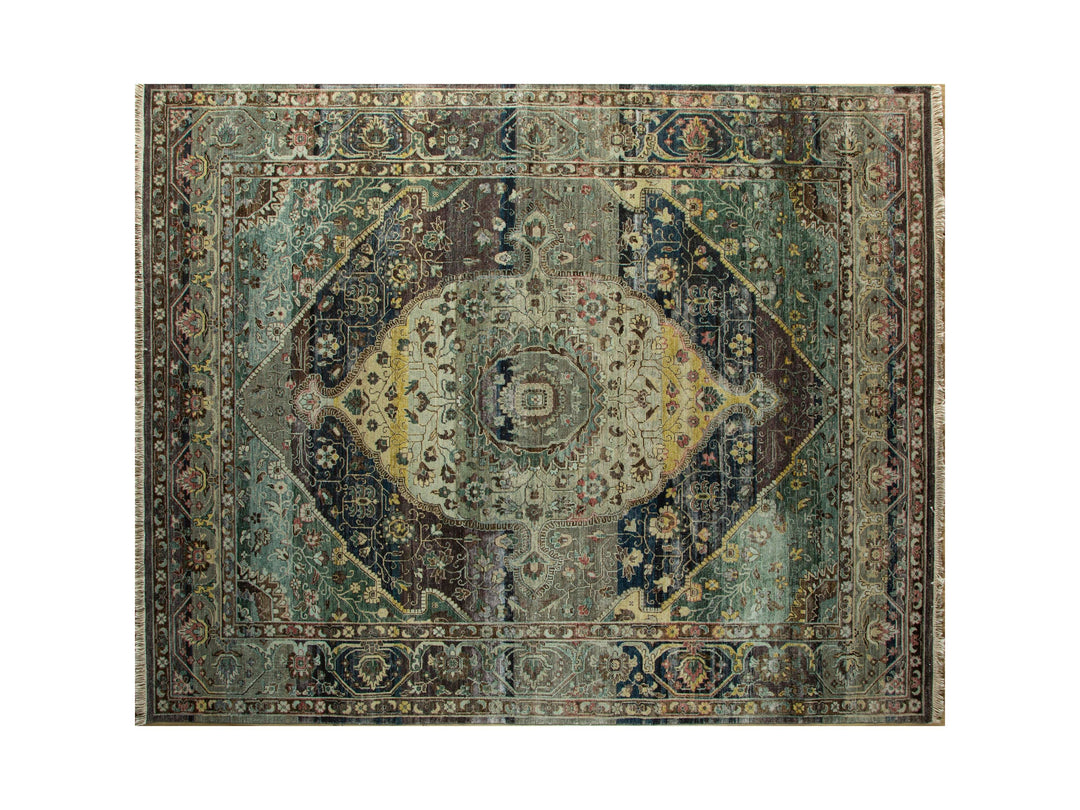 Traditional Wool Rug 8 X 10 -Made to order-