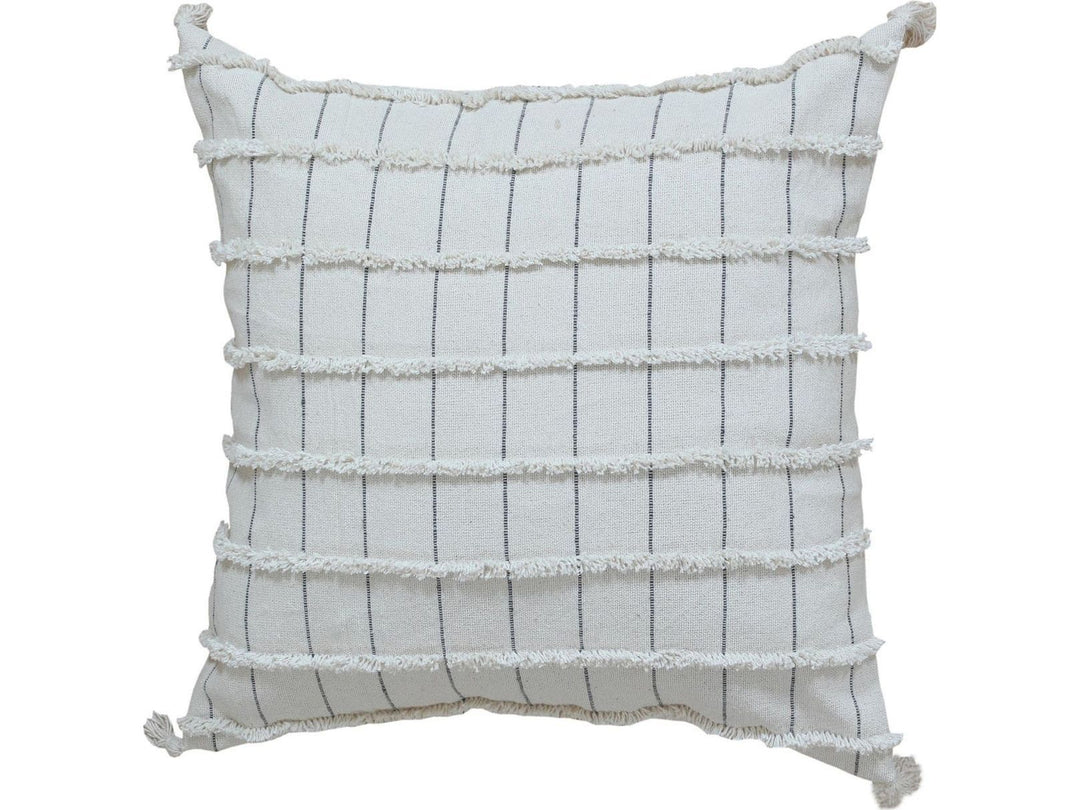 Modern Wool and Cotton Pillow