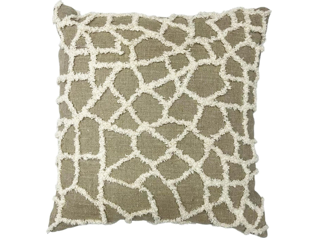Modern Wool and Cotton Pillow
