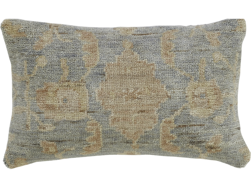 Modern Gray Throw Pillow