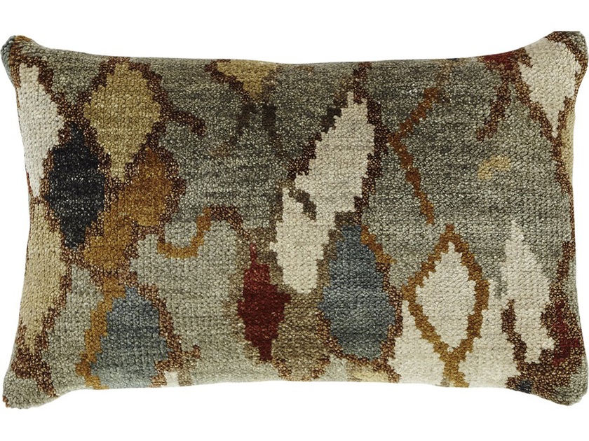 Boho Linen Throw Pillow