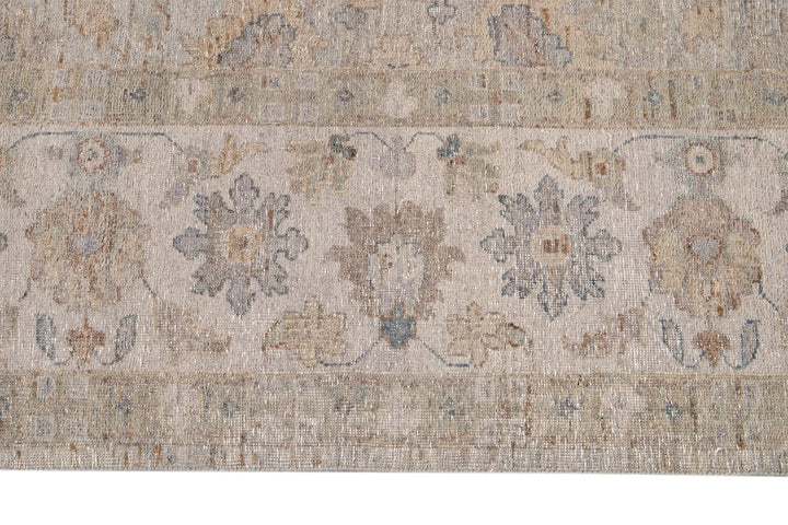 Modern Indian Artisan Wool Rug 10 X 14