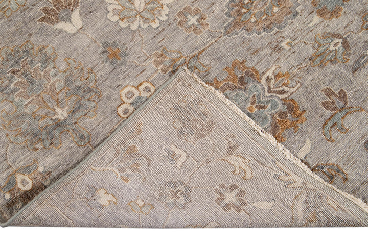 21st Century Modern Indian Wool Rug, 8 X 10