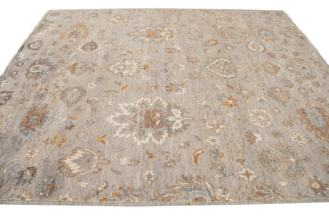 21st Century Modern Indian Wool Rug, 8 X 10