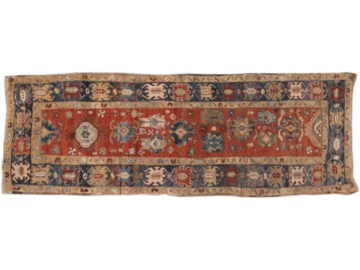 Vintage Bakshaish Wool Runner 4 X 11