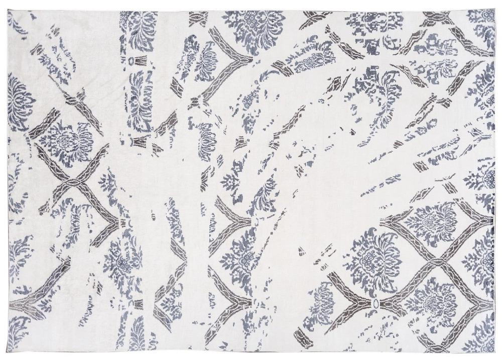 21st Century Modern Indian Silk Rug 10 X 14