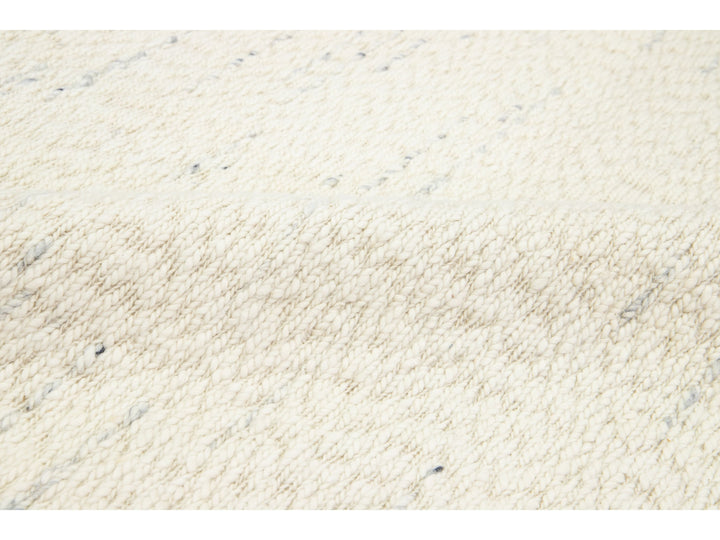 Modern Felted Wool Rug 5 X 8