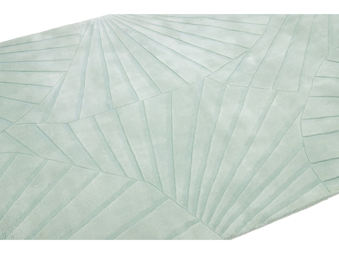 Modern Wool Rug 5 X 8