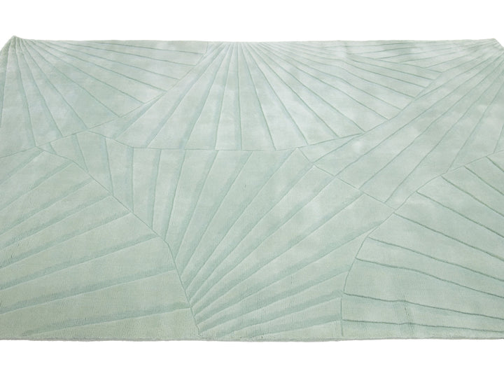Modern Wool Rug 5 X 8
