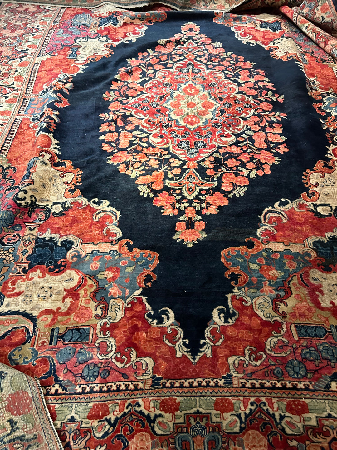 Semi Antique Persian Sarouk