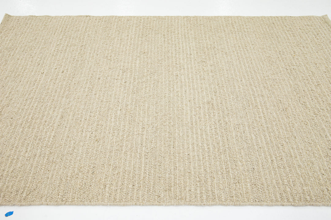 Modern Felted Wool Rug 5 X 8