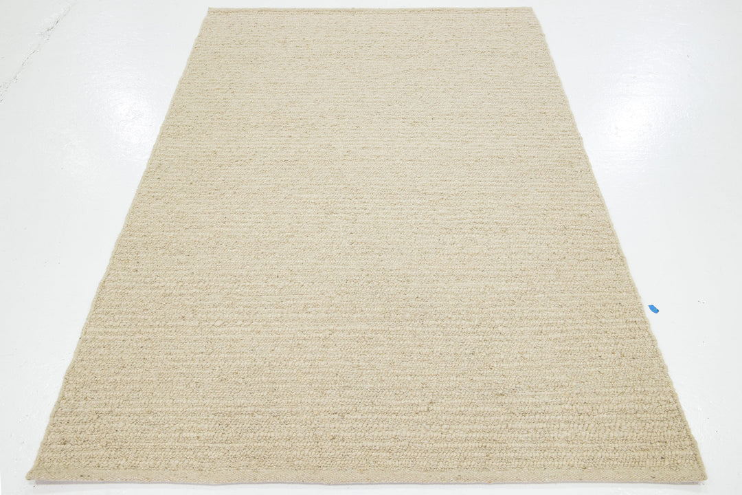 Modern Felted Wool Rug 5 X 8