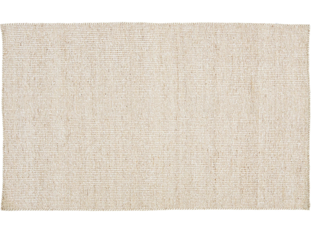 Modern Felted Wool Rug 5 X 8