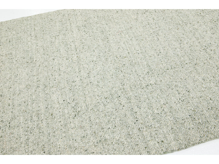 Modern Textured Wool Rug 5 X 8