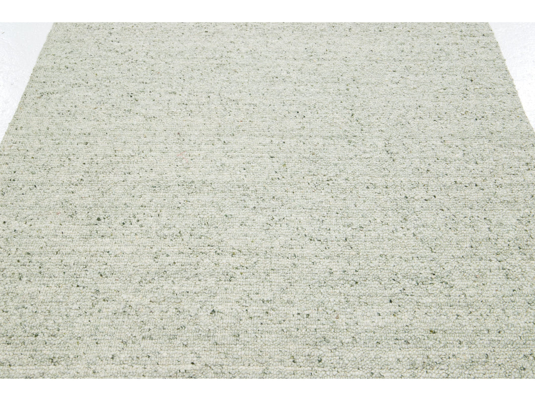 Modern Textured Wool Rug 5 X 8