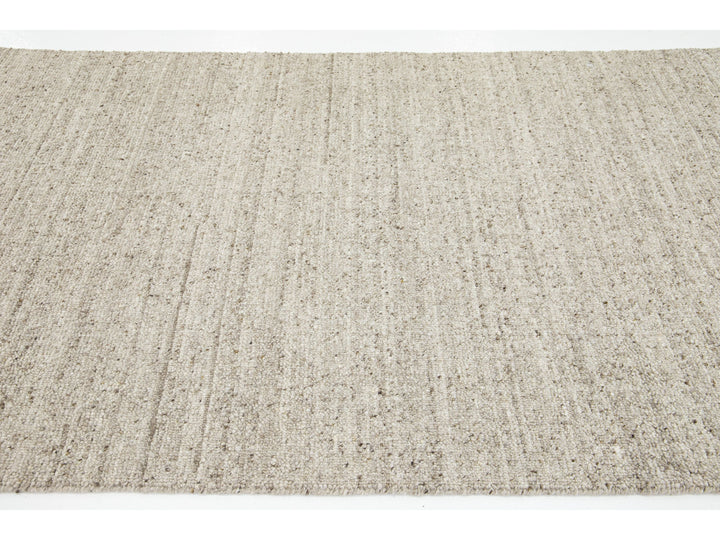 Modern Textured Wool Rug 5 X 8