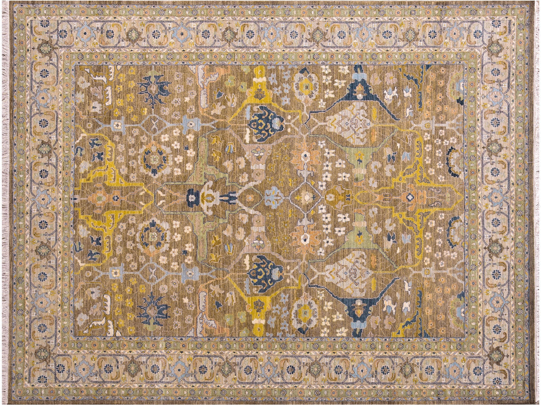 Modern Oushak Wool Rug 8 X 10 -Made to order-