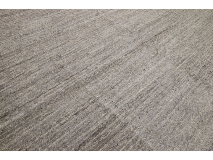 Modern Moroccan Wool Rug 12 X 15