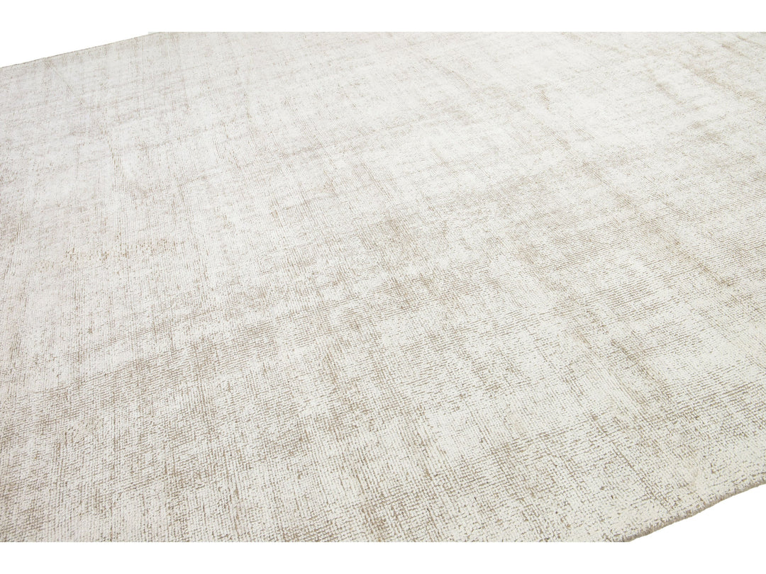 Modern Safi Collection Wool Rug 12 X 15