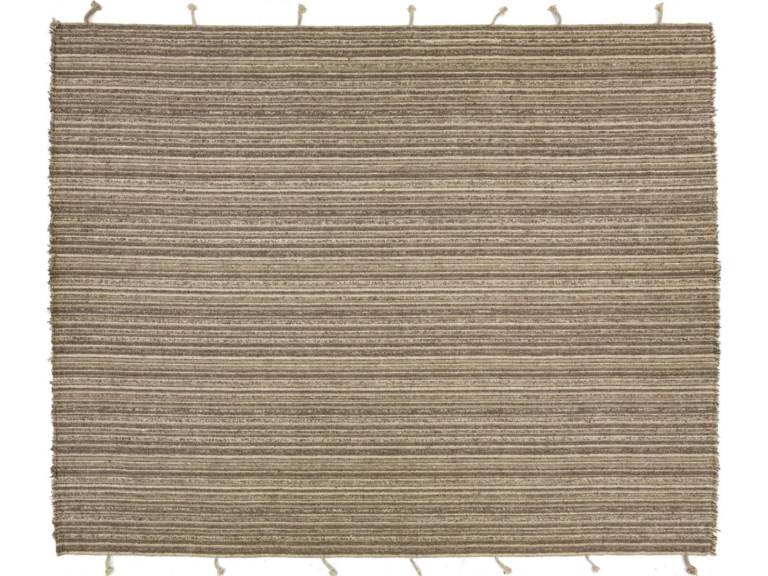Modern Flatweave Kilim Wool Rug 12 X 15