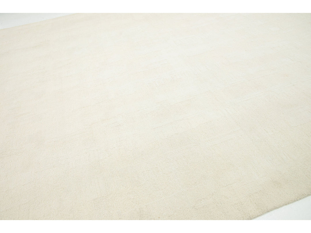 Modern Moroccan Wool Rug 12 X 15