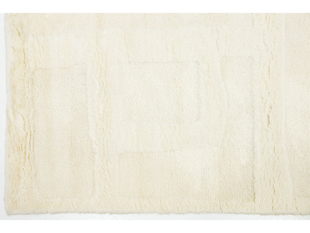 Modern Safi Collection Wool Rug 8 X 10