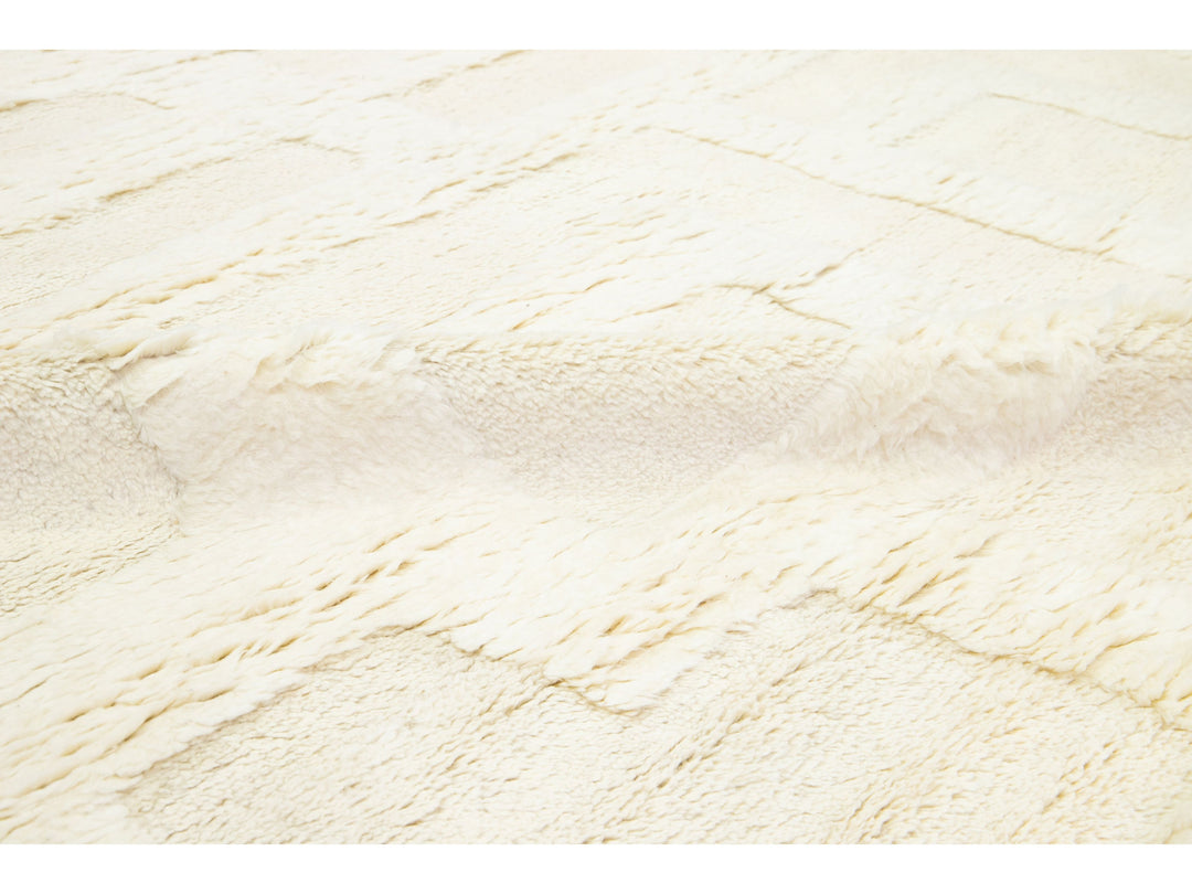 Modern Moroccan Wool Rug 8 X 10