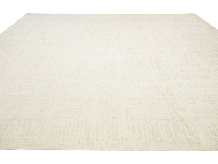 Modern Nantucket Collection Wool Rug 12 X 15