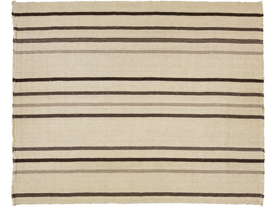 Modern Flatweave Wool Rug 12 X 15