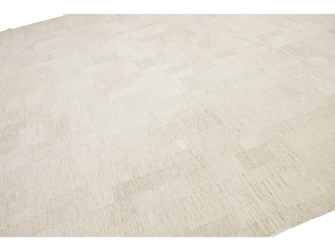 Modern Nantucket Collection Wool Rug 12 X 15