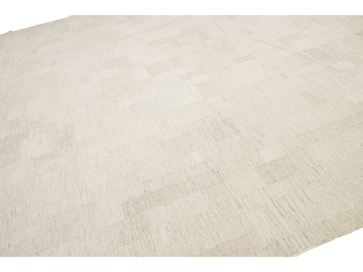 Modern Nantucket Collection Wool Rug 12 X 15