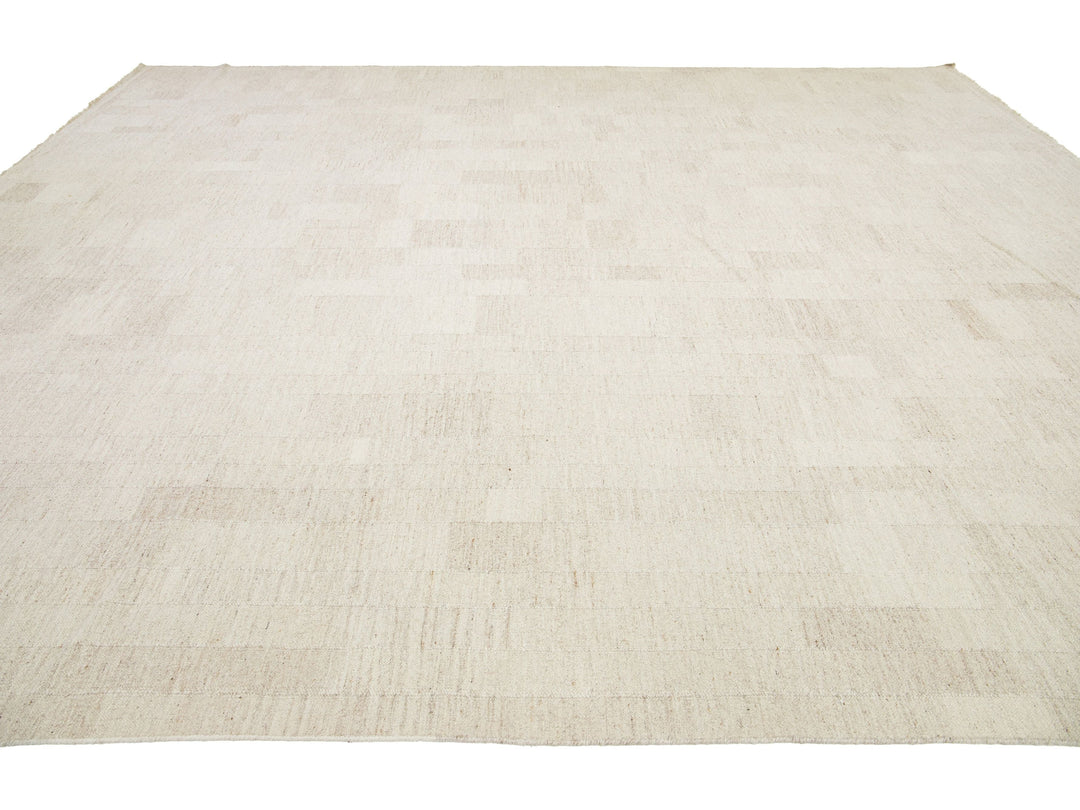 Modern Nantucket Collection Wool Rug 12 X 15