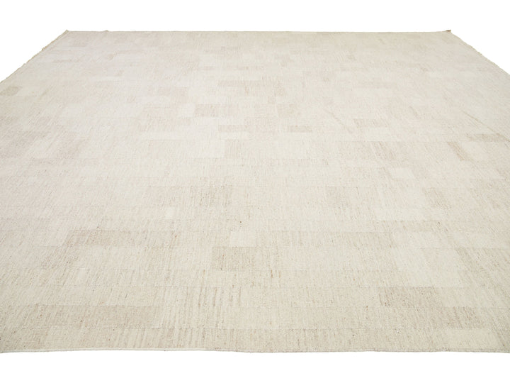 Modern Nantucket Collection Wool Rug 12 X 15
