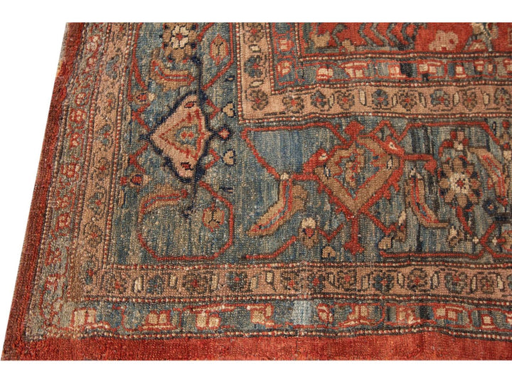 Vintage Persian Tribal Bakshaish Rug 10 X 12