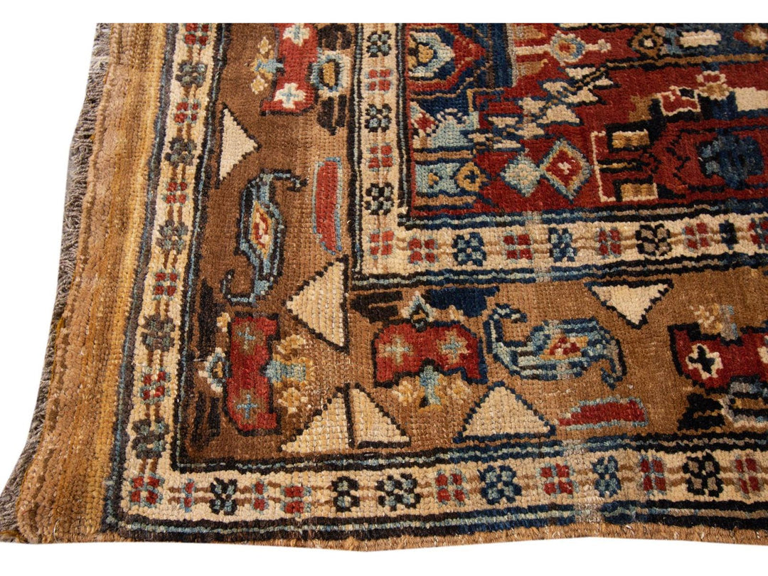 Vintage Bakshaish Wool Runner 3 X 13