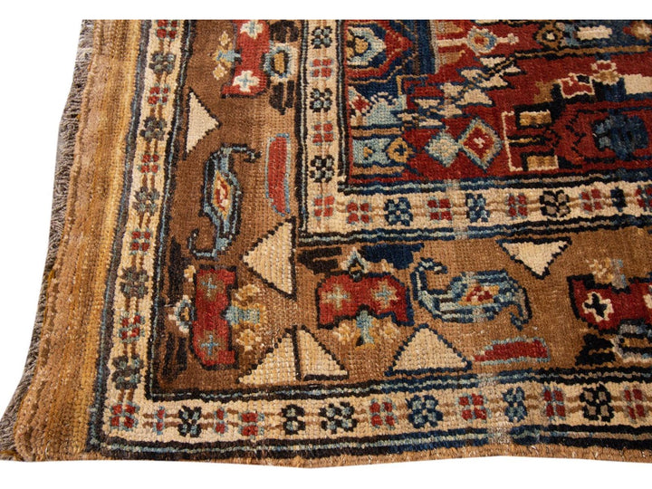 Vintage Bakshaish Wool Runner 3 X 13