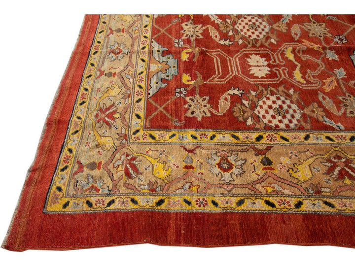 Vintage Bakshaish Tribal Wool Rug 10 X 12