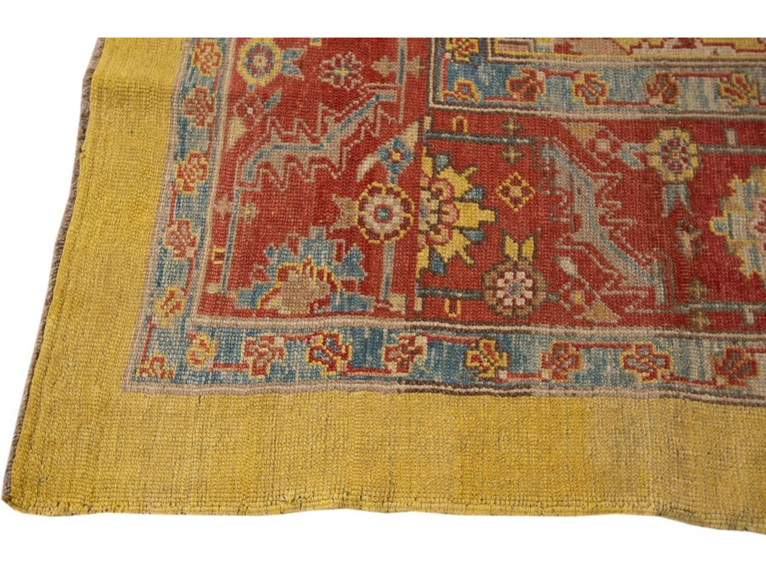 Vintage Bakshaish Tribal Wool Rug 11 X 13